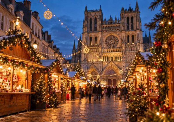 Weihnachtsmarkt von Amiens 2026: Termine, Route und beleuchtete Kathedrale